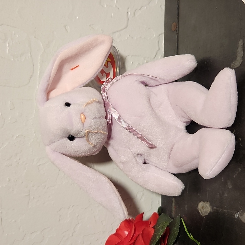 Ty Floppity 1996 Bunny Beanie Baby With Tag Errors Vintage